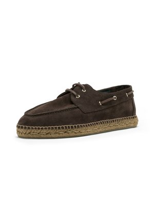 Massimo Dutti, Bootsschuh - dark brown