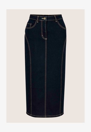 MADELEINE, MADELEINE ROCK JEANSROCK IN LANGER BLEISTIFTFORM - Jupe crayon - dark blue
