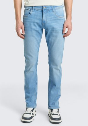 TTAEDAN - Jeans Straight Leg - light stone bright blue denim