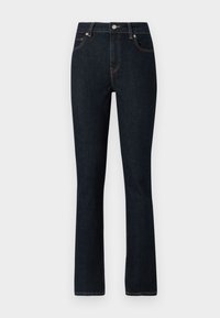 Pieguloša piegriezuma džinsi - denim rinse