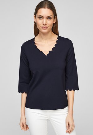 Long sleeved top - dark navy