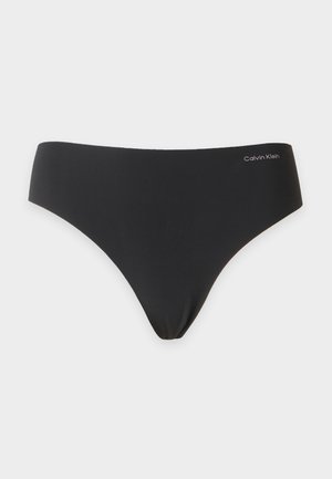 Calvin Klein Underwear, INVISIBLES 3 PACK - Tangá - black/black/black