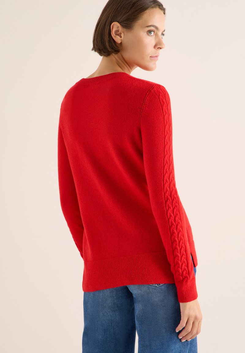 Cecil Strickpullover rot Zalando