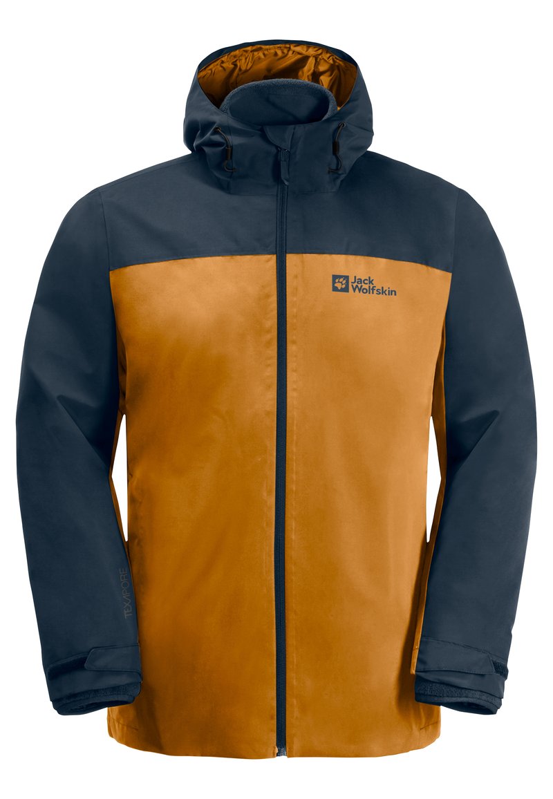 Jack Wolfskin TAUBENBERG 3IN1 M - Impermeabile - safflower