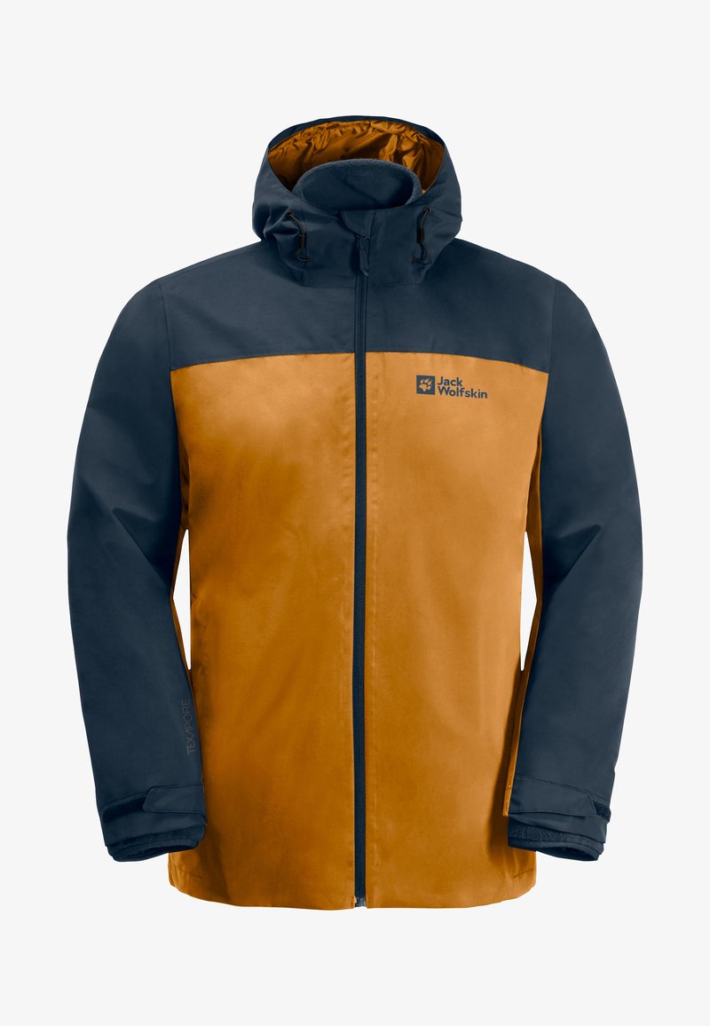 Jack Wolfskin TAUBENBERG 3IN1 M - Impermeabile - safflower