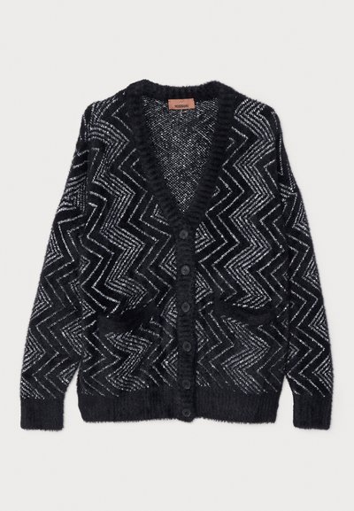 Missoni MAXI CARDIGAN - Kardigan - black