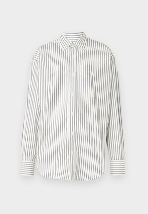 Filippa K CLASSIC STRIPE SHIRT - Hemdbluse - coffee/white