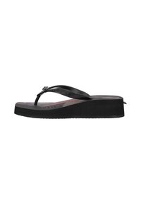 Uzurii BEACH COCKTAIL MID HEEL  - Tongs - black