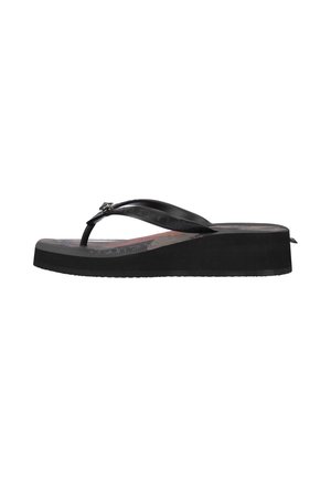 Uzurii BEACH COCKTAIL MID HEEL  - Teenslippers - black