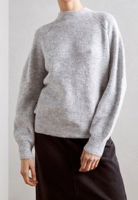 Anna Field Stickad tröja - mottled grey