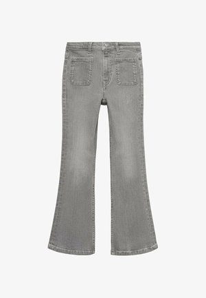 Mango Kids, Jean flare - grey denim