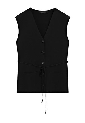 V-NECK - Weste - black