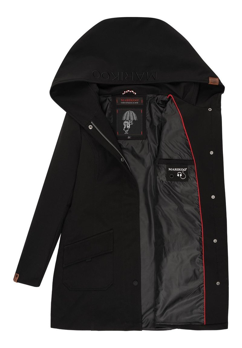 Manteau Matelassé Marikoo Benikoo Pour Femme - Capuche, Longueur Longue - Neuf Avec étiquettes