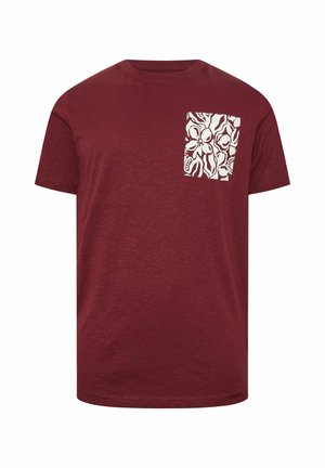 BadRhino, MEN'S PRINTED T-SHIRTS - T-shirts print - red