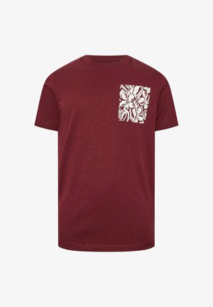 BadRhino, MEN'S PRINTED T-SHIRTS - T-shirt print - red