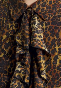 LIU JO ABITO NATURAL WILD SKIN - Φόρεμα πουκάμισο - dark brown