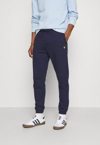 Lyle & Scott SLIM - Treniņtērpa apakšdaļas - navy