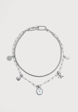 Calvin Klein, LAYERED CHARMS - Колие - silver-coloured