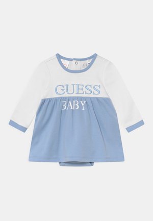 NEWBORN DRESS - Vestito di maglina - frosted blue