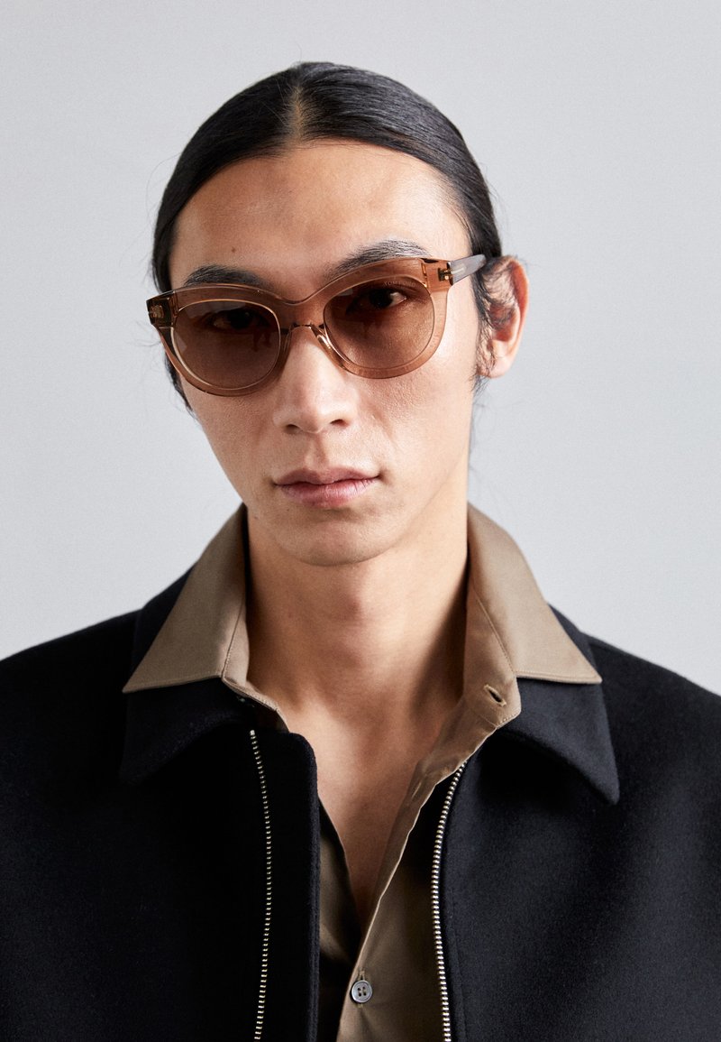 Tom Ford ODETTE - Sunglasses - shiny light brown/gradient  display picture 1