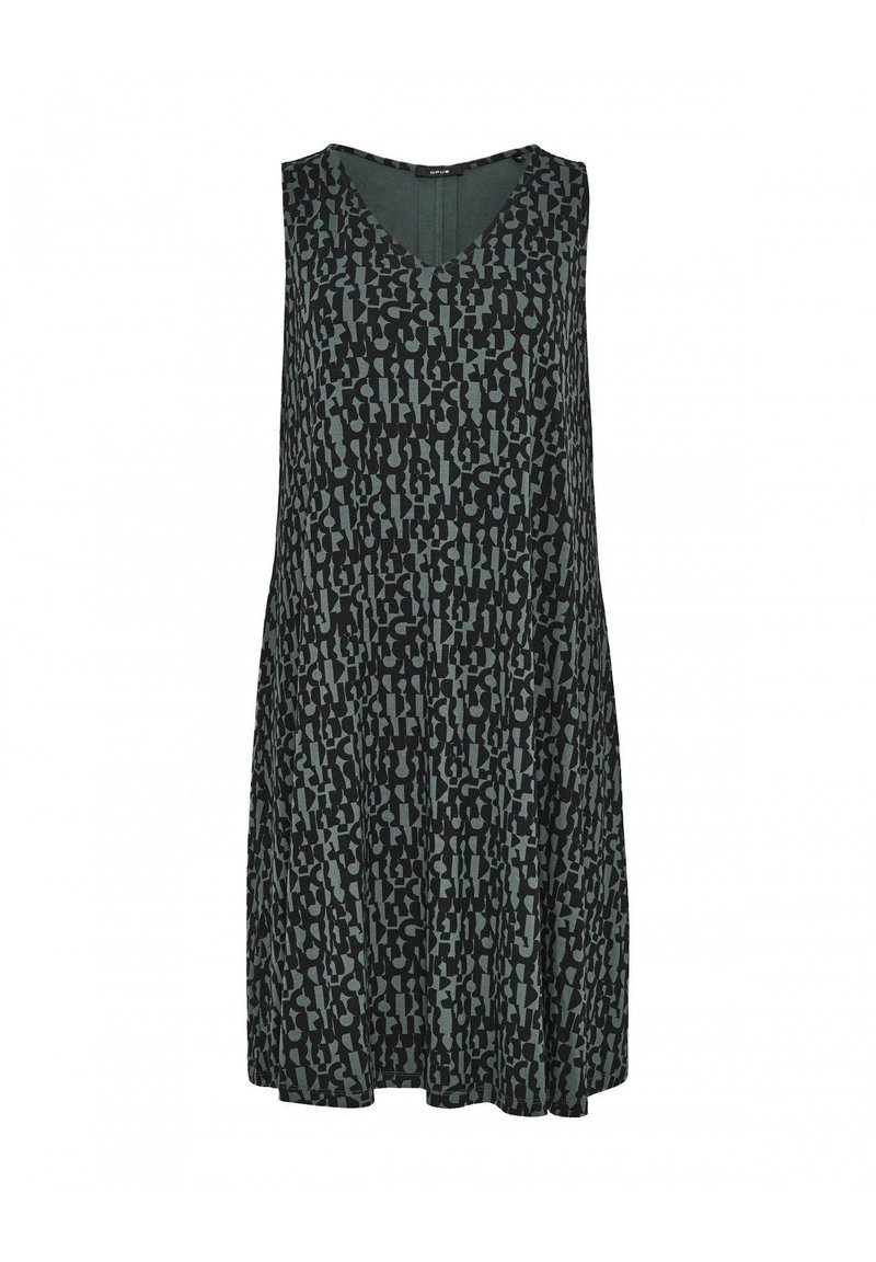 Damen Freizeitkleider | Opus WINGA SHADOW Freizeitkleid caper/grün - BQ22417 Damen Freizeitkleider | Opus WINGA SHADOW Freizeitkleid caper/grün - BQ22417