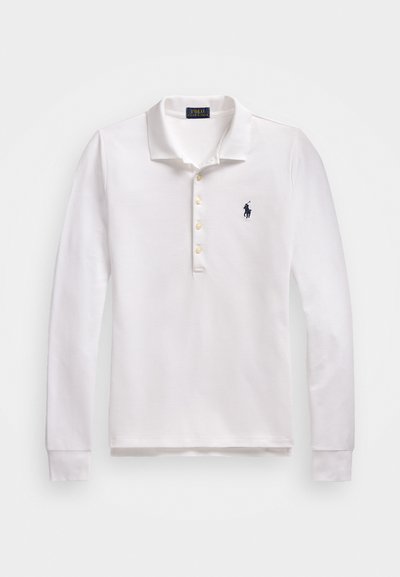 Polo Ralph Lauren JULIE LONG SLEEVE - Pólóing - white