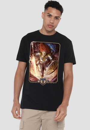DUNGEONS DRAGONS PALADIN KEY ART - Print T-shirt - black