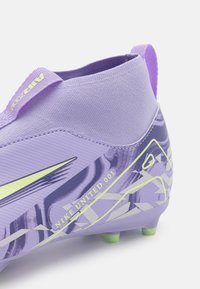 Nike Performance MERCURIAL 10 UNISEX - Firm-ground football boots - purple agate/barely volt