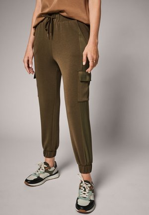 Cargo trousers - khaki