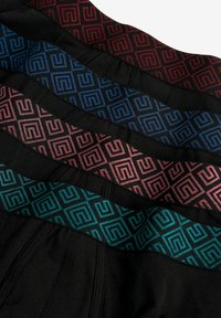Next A-FRONTS FOUR PACK - Boxers - black metallic geo pattern waistband
