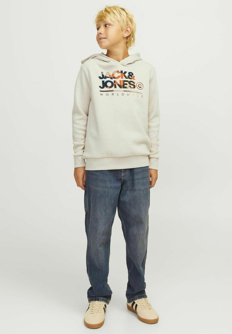 Jack & Jones Junior LUKE MNI - Džemperis ar kapuci - moonbeam