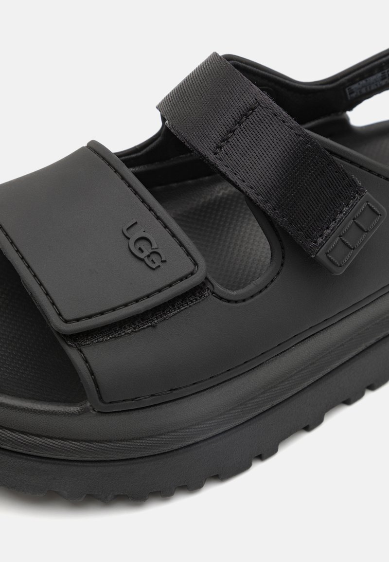 UGG GOLDENGLOW UNISEX - Riemensandalette - black/schwarz - Zalando.de
