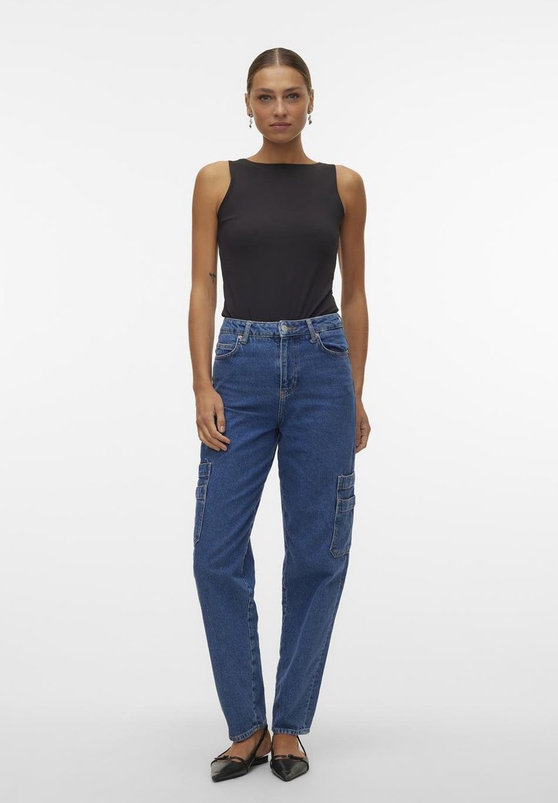 Vero Moda Relaxed fit jeans blauw denim/bluedenim