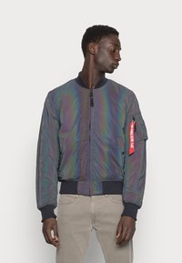 Alpha Industries REFLECTIVE - Bomber Jacket - rainbow reflective