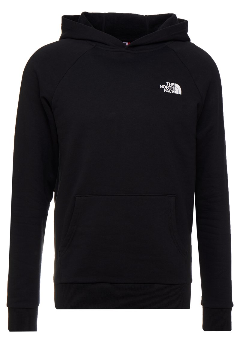 The North Face RAGLAN BOX - Kapuzenpullover - black/white/schwarz -  Zalando.de