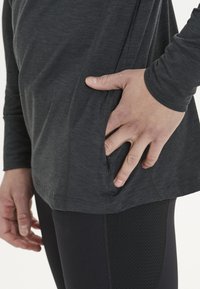ELITE LAB MIDLAYER CORE X1 ELITE - Langarmshirt - black melange