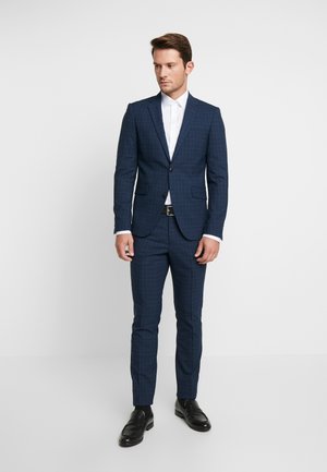 CHECKED SUIT - Uzvalks - blue