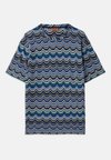 SHORT SLEEVE - T-Shirt print - blue/green