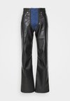 LATA - Pantalon classique - denim black/blue