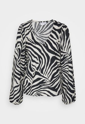 VILA, VIMIRAN MOLLI V NECK - Блуза - black beauty