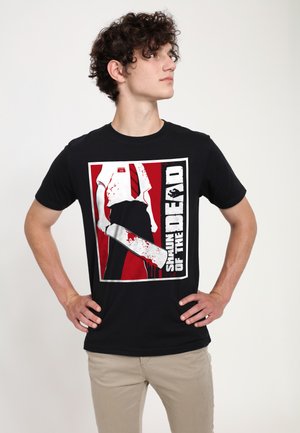 SHAUN OF THE DEAD CLOSE UP SHAUN - T-Shirt print - black