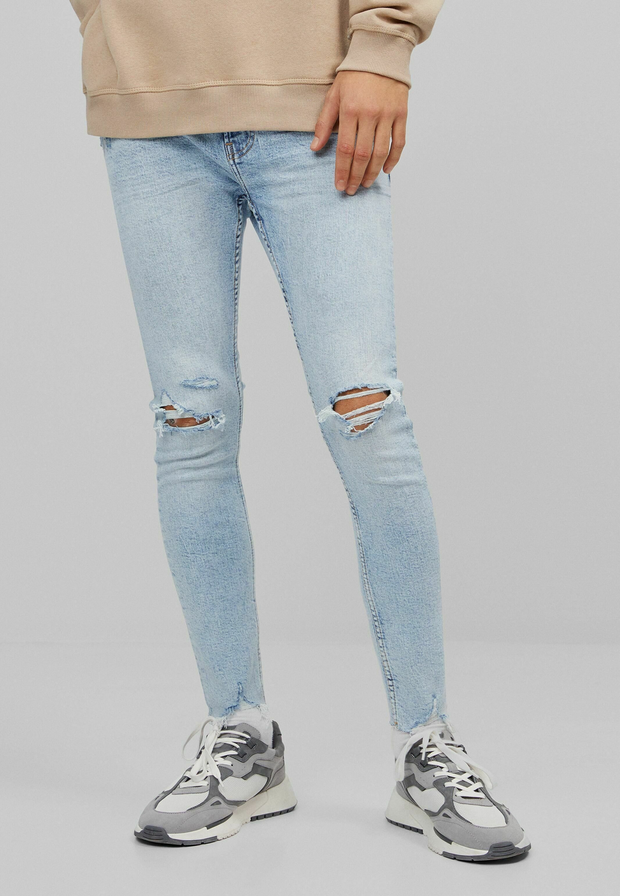 Bershka Jeans Skinny Fit - light blue/celeste - Zalando.it