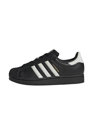adidas Originals SUPERSTAR II - Zapatillas - core black/off white/gold-coloured metallic