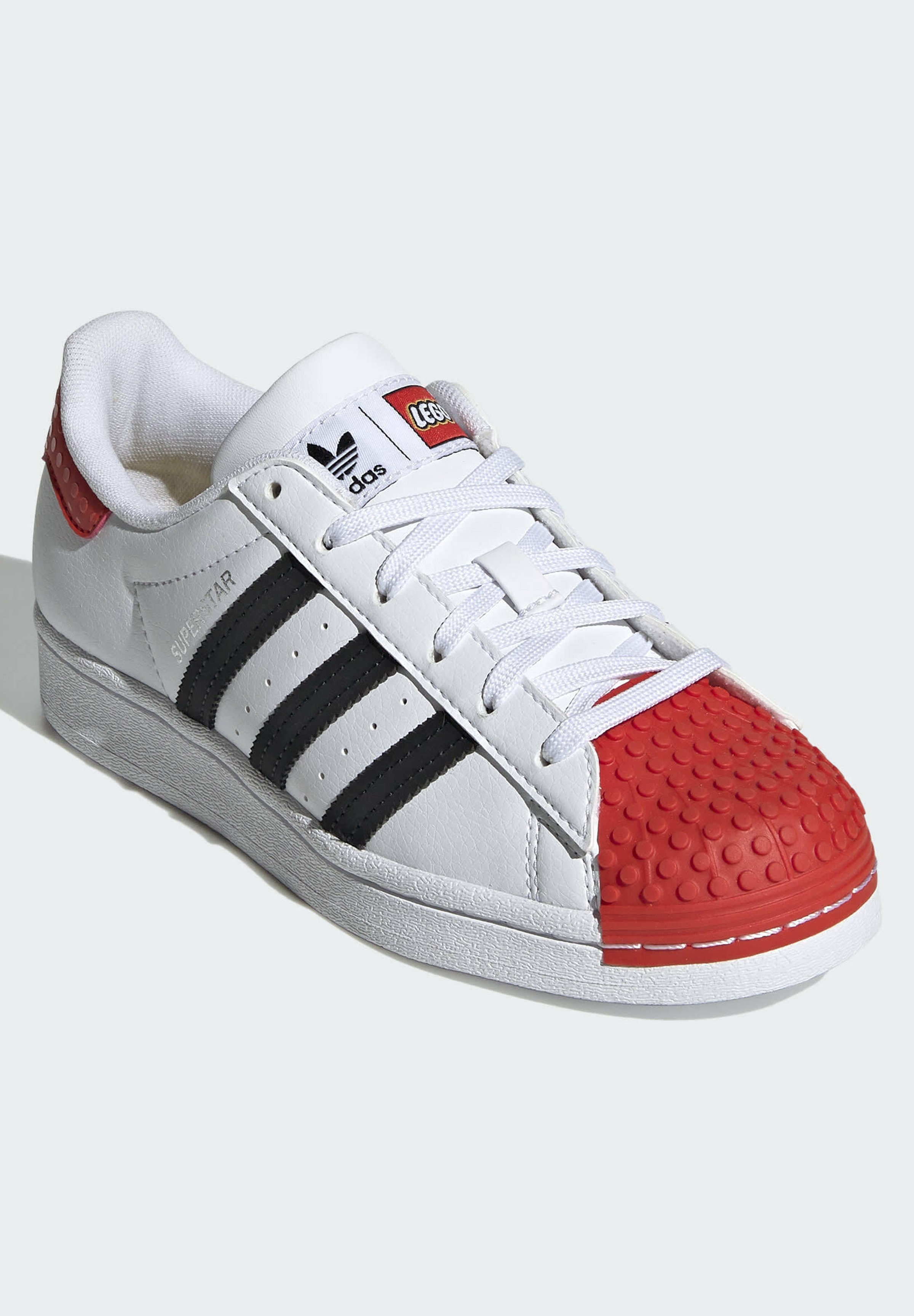 adidas superstar green and white