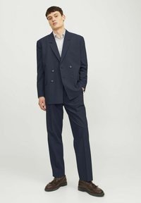 Jack & Jones PREMIUM JPRBUSHWICK - Uzvalka bikses - dark navy