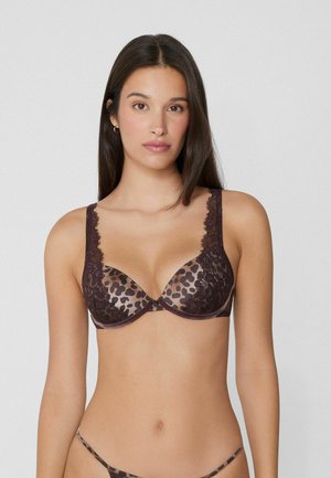 CLASSY ANIMALIER - Soutien-gorge push-up - grey