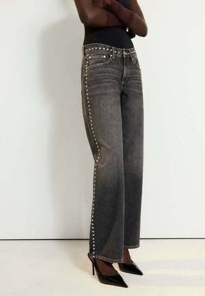 Mango, ADULT - Pernera ancha - grey denim