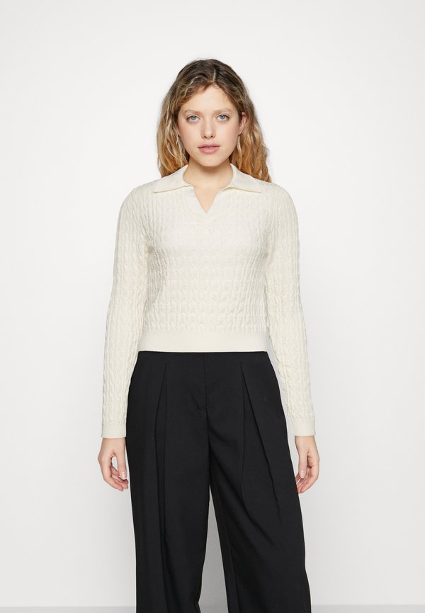 ONLSVALA COLLAR - Jumper - cloud dancer
