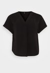VMALVA V NECK - T-shirt basique - black