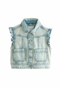 Next - FRILL - REGULAR FIT - Liivi - denim Pienoiskuva 1